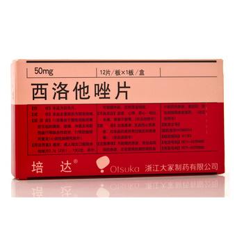 【培达】 西洛他唑片 (12片装) 西洛他唑片