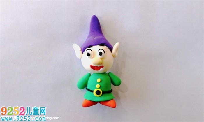 小矮人迷糊鬼超轻粘土教程 超轻粘土