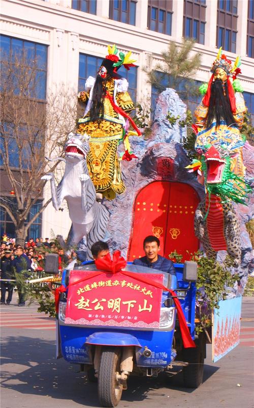 白皓玮摄影:甘肃天水麦积2018年福旺迎春传统社火走街