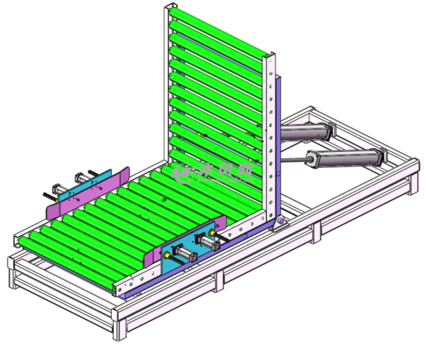 产品90°翻转机构