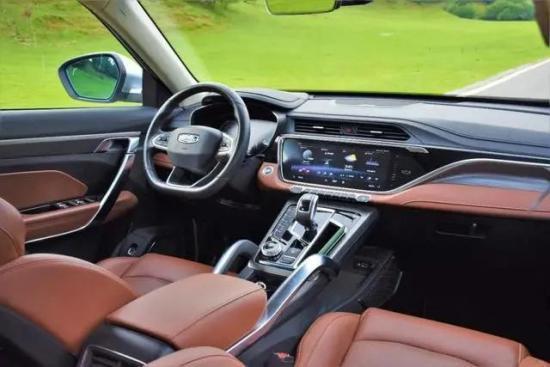 吉利博越pro登场外观霸气这车买对了|内饰|汉兰达