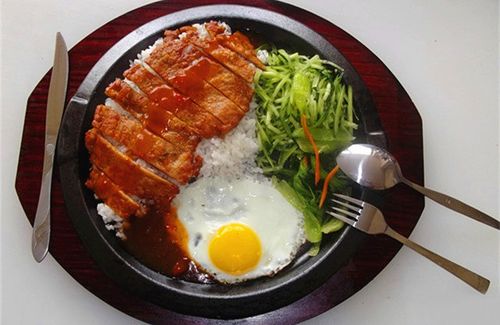 猪扒饭