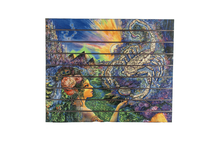 new style ribbon painting for decoration, foil laser gold and