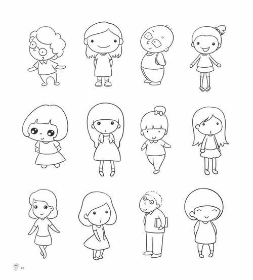 简笔画大全10000例 涂涂猫著 人民邮电出版社 9787115405784