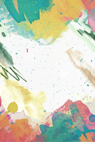 水彩颜料 涂抹 泼墨 涂鸦