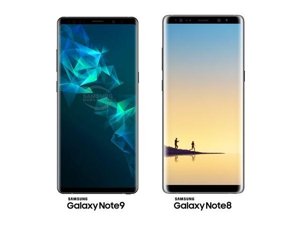 三星note 9外形渲染图和配置曝光 或在7月底发布