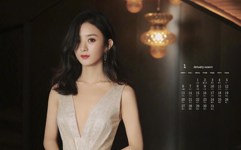 首页 桌面壁纸 日历壁纸 2020年1月赵丽颖性感写真日历壁纸 上一张 下