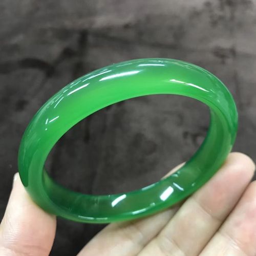天然a货飘阳绿翡翠手镯缅甸冰种满绿飘花帝王绿玉髓玉镯子