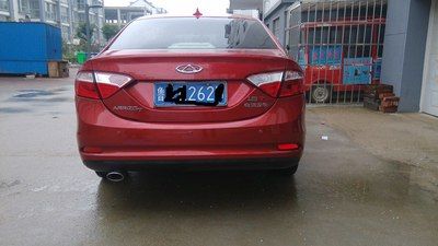 艾瑞泽7现场改个一出二双排气管尾喉 (附详细教程)