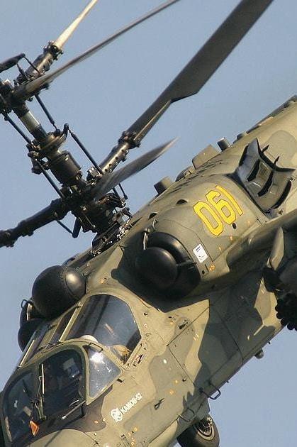 俄罗斯装备志卡52短吻鳄重型武装直升机