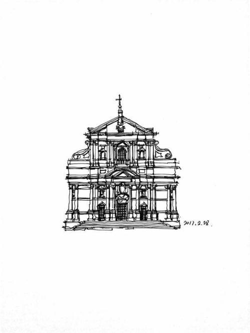 文艺复兴建筑罗马耶稣会教堂