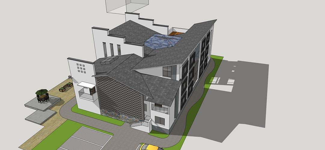 某会所建筑方案设计