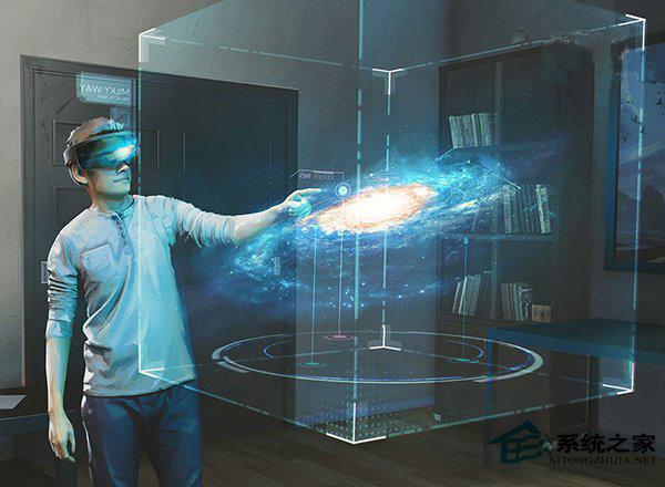 黑科技产品hololens让你在家实现"星际穿越"