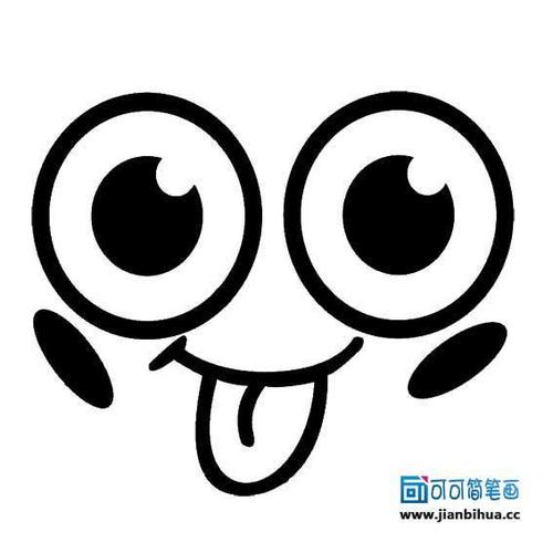 动漫眼睛简笔画 可爱