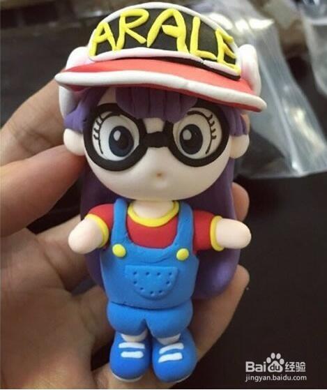 超轻粘土制作阿拉蕾 粘土阿拉蕾人偶diy教程