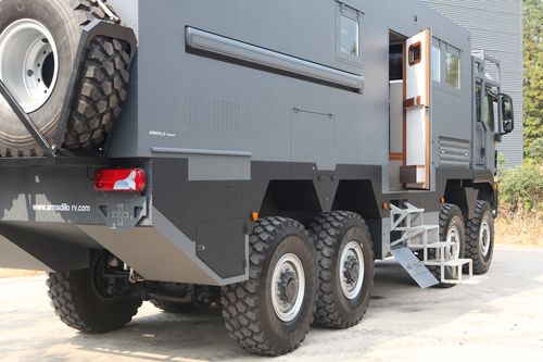 阿莫迪罗探索者e3atv型越野房车曼tgs8x8armadilloexplorer3atvmantgs