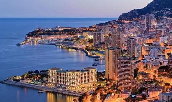 摩纳哥虽然人口