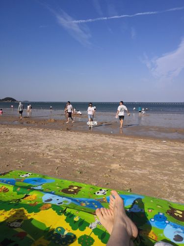 仰口沙滩日光浴_沙滩_仰口景区自由行热门攻略_出行