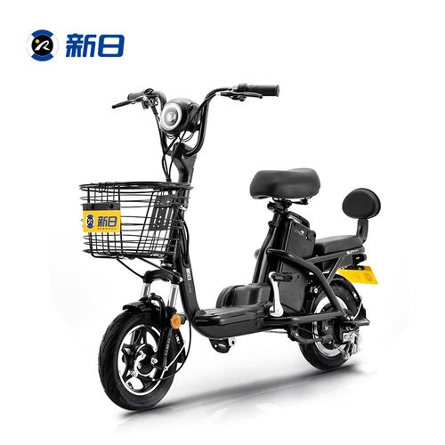 新日新国标锂电池电动车小萝莉pro电动自行车电动车珍珠黑油光黑视频