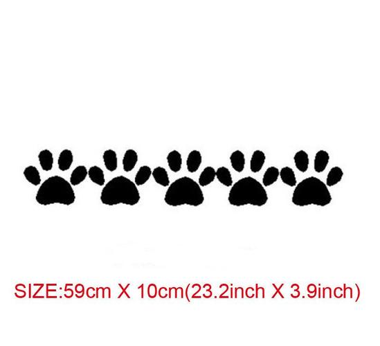爆款5个狗脚印墙贴纸 幼儿园儿童房间装饰