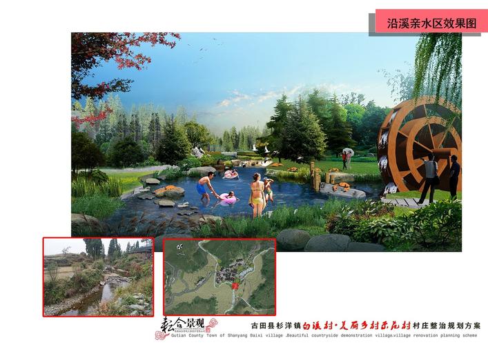 在福州耘合景观公司任职的时候做的一个乡村规划旅游项目