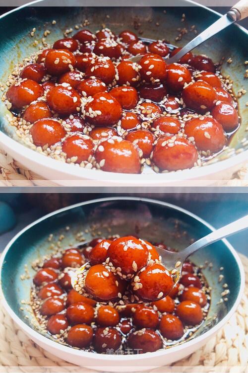 暖宫驱寒,软糯q弹的红糖糯米丸子