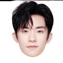 抖音同款人脸面罩面具彭于晏全脸头像邓伦易烊千玺口罩王嘉尔头套个性