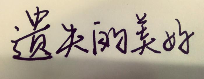 遗失的美好.