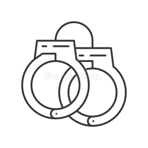 手手铐简笔画