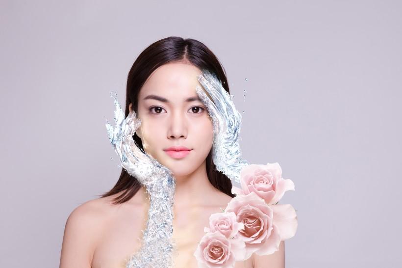 补水美白广告美女背景图片 - 第17张