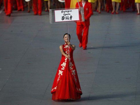 北京奥运会国家出场顺序及引导员6180