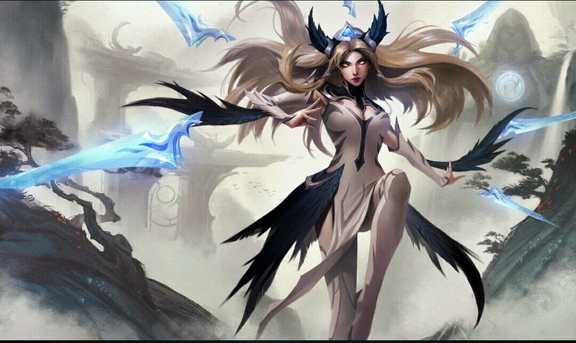 英雄联盟高清水墨风ig冠军皮肤壁纸