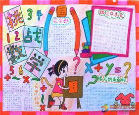 数学折扣手抄报内容
