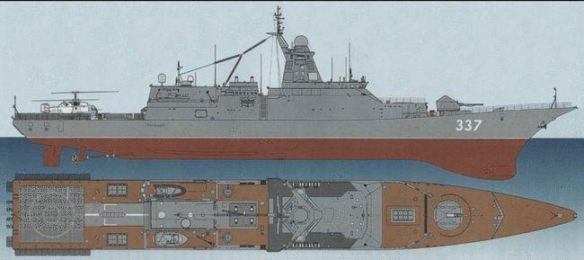 世界护卫舰鉴赏12——20380/1/5护卫舰(俄罗斯海军新暴力美学)