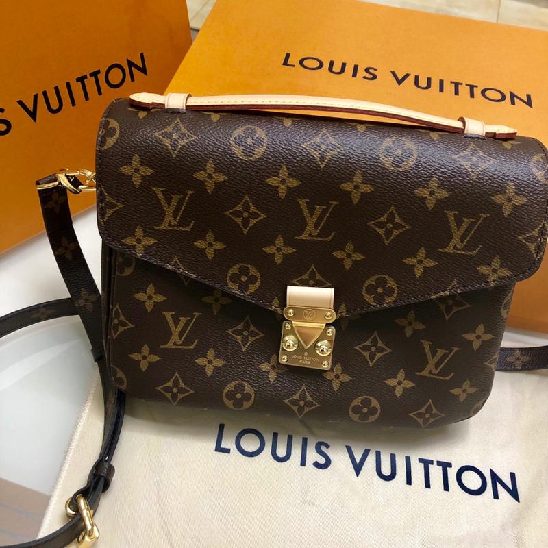95#lv邮差包# #louisvuitton/路易威登老花邮差包单肩包m40780 棕色