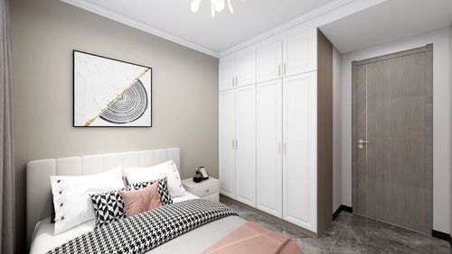 轻奢卧室装修设计效果图