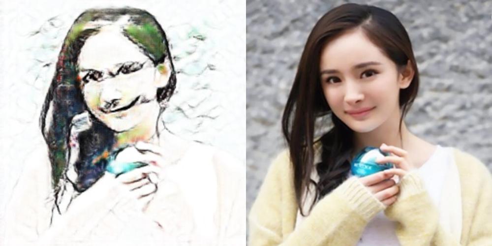 杨幂的美女气质只能在十步之外欣赏?答案在人工智能做