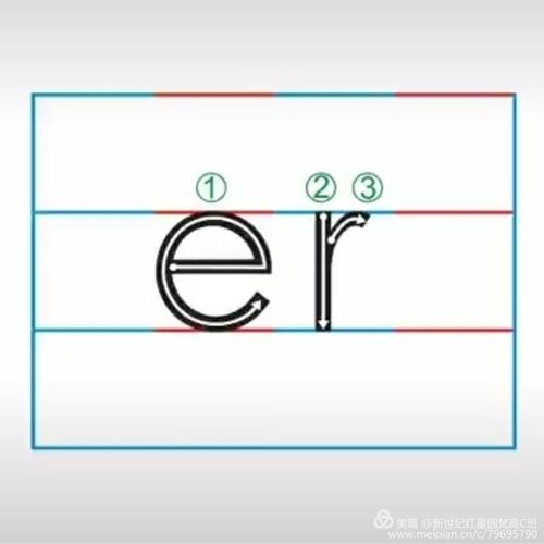 拼音《复韵母er》