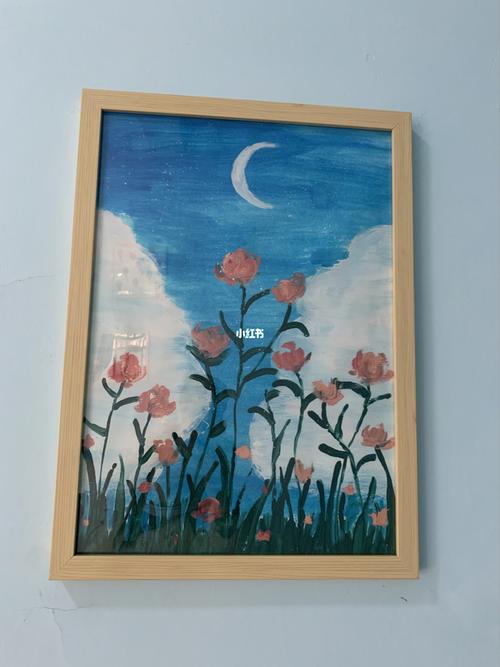 简单水粉画_幼儿园_文化_绘画