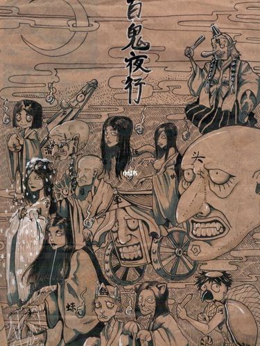 大雨里百鬼夜行,我们混在其中,笑得比鬼还开心