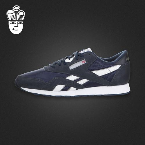 运动休闲鞋 经典复古跑步鞋 锐步男鞋 nylon classic reebok