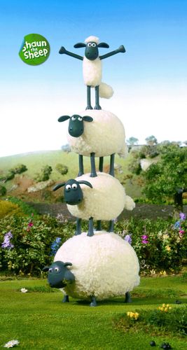 小羊肖恩高清手机壁纸