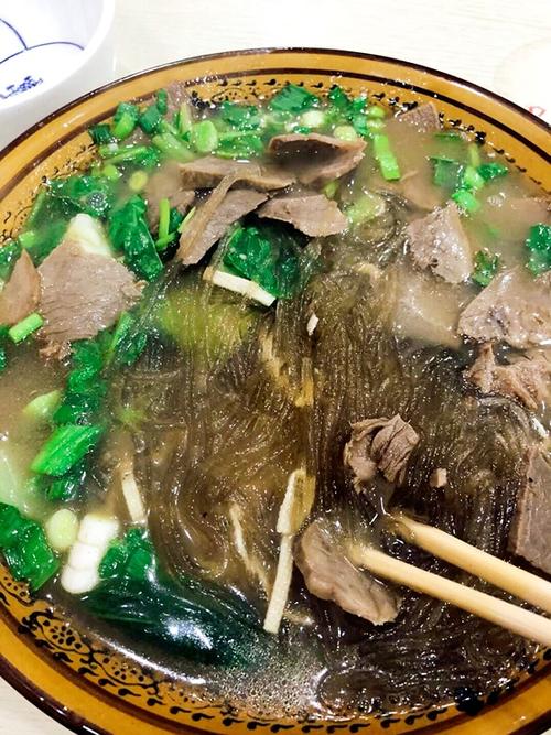 冬季来碗羊肉粉丝汤你喜欢吗