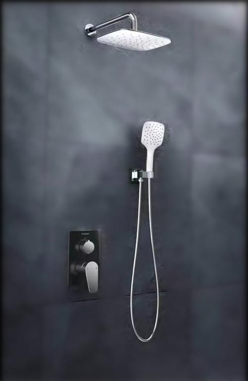 伟星暗装花洒ppr内芯管卫一体入墙淋浴家用普通花洒套装