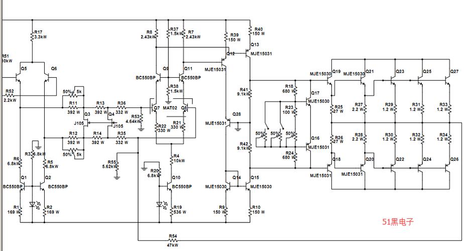 贵丰dm100后级电路图