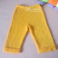 基本款儿童满裆裤毛裤编织方法