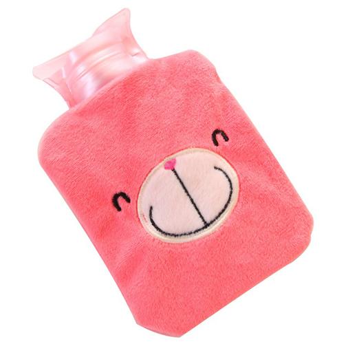 热水袋卡通可爱迷你暖手宝毛绒可拆洗小号暖宫暖手袋注水暖水袋