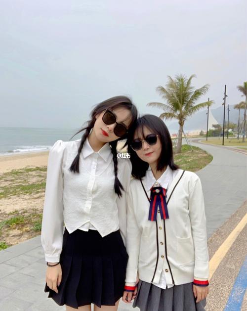 ootd |155cm&170cm 最萌身高差93闺蜜穿搭_穿搭