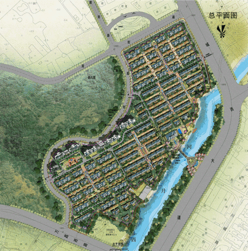 大家好,我给大家介绍下,这是方大新作品@西溪·置信原墅