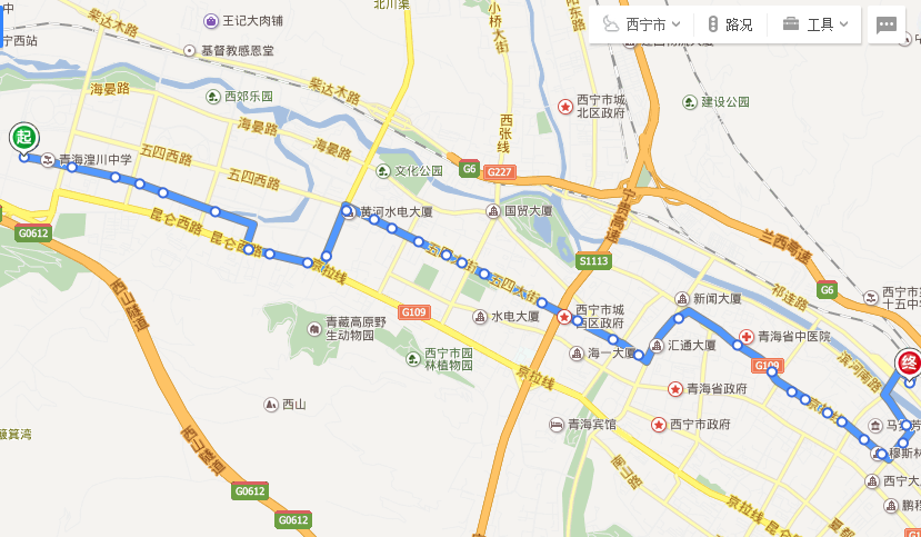 西宁公交九路车经过火车站吗